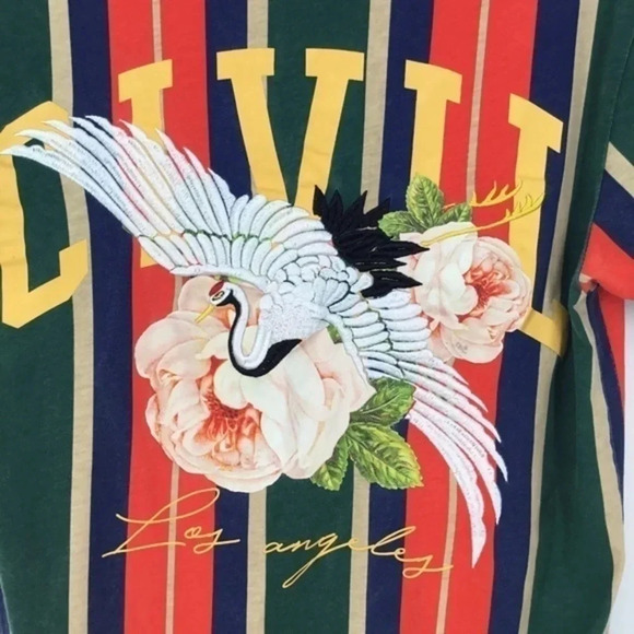 Civil Regime Men’s Glad Stripe Tee - Picture 4 of 7